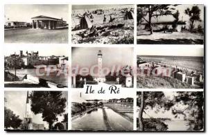 Old Postcard Ile De Re Rivedoux cowardly Sablanceaux Station St-Clement