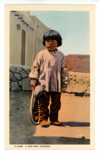 A Hopi Boy in Arizona