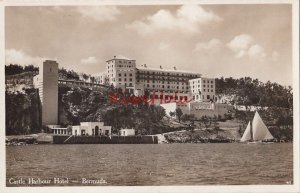 Postcard RPPC Castle Harbour Hotel Bermuda