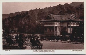 United Kingdom London Japan-British Exhibition Japanese Garden Vintage RPPC C229