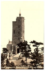 RPPC Sanborn Postcard S-1008 Shrine of the Sun. Colorado Springs, Colorado