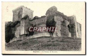 Capvern les Bains Old Postcard The castle of Mauvezin