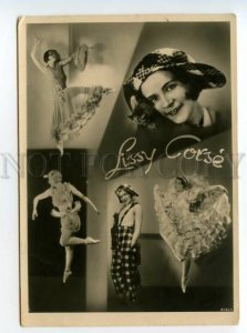 487621 Ballet dancer Lissy Corse Vintage photo postcard