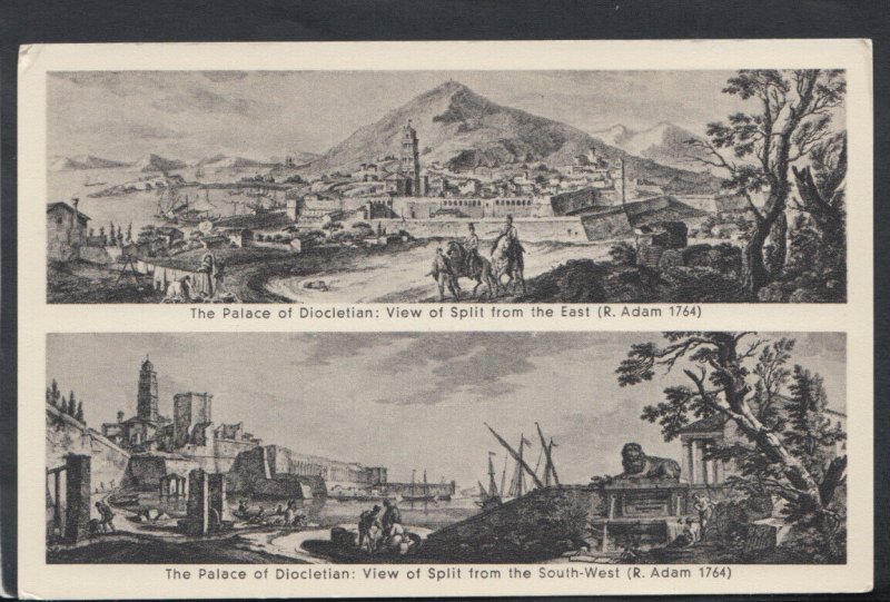 Croatia Postcard - Split, Yugoslavija - Dioklecijanova Palaca    RS12705