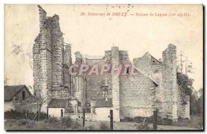 Postcard Old Chateau surroundings Douzy Ruins Lejeau