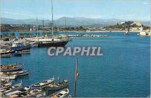 Modern Postcard Antibes (A M) The Wonderful sites the French Riviera a corner...