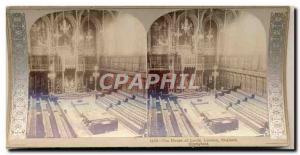 Photo Stereoscopic The House of Commons London England