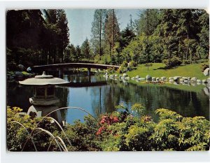 Postcard Nitobe Gardens, Vancouver, Canada