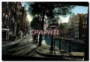 Postcard Modern Amsterdam OZ Voorburgwal