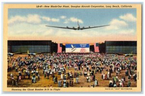 New Black Out Plant Douglas Aircraft Corporation Long Beach California Postcard