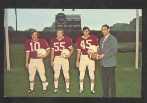 ALLENTOWN PENNSYLVANIA PA. MUHLENBERG COLLEGE FOOTBALL PLAYERS POSTCARD