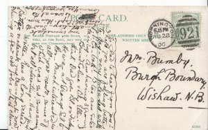 Genealogy Postcard - Family History - Bumby - Wishaw - N.B.  BS973