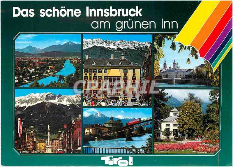A Modern Postcard Greetings from Innsbruck