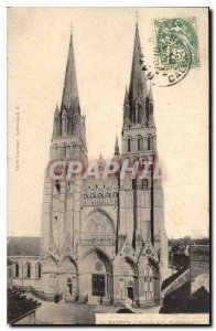 Old Postcard Bayeux Cathedral Escale