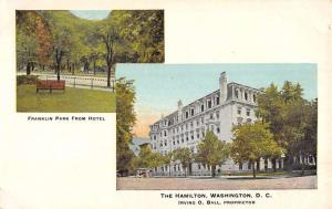 Washington DC Hamilton Multiview Street View Antique Postcard K39720 