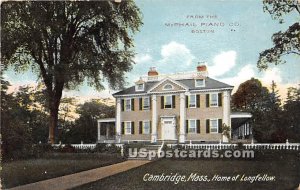 Home of Longfellow - Cambridge, Massachusetts MA  