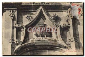 Old Postcard Blois Chateau Le Porc Epic of Louis XII