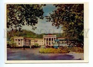 498562 USSR 1963 Sochi bathroom building Matsesta bus publishing house Izogiz