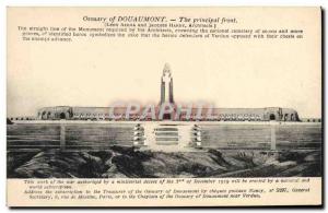 Old Postcard Army Douaumont