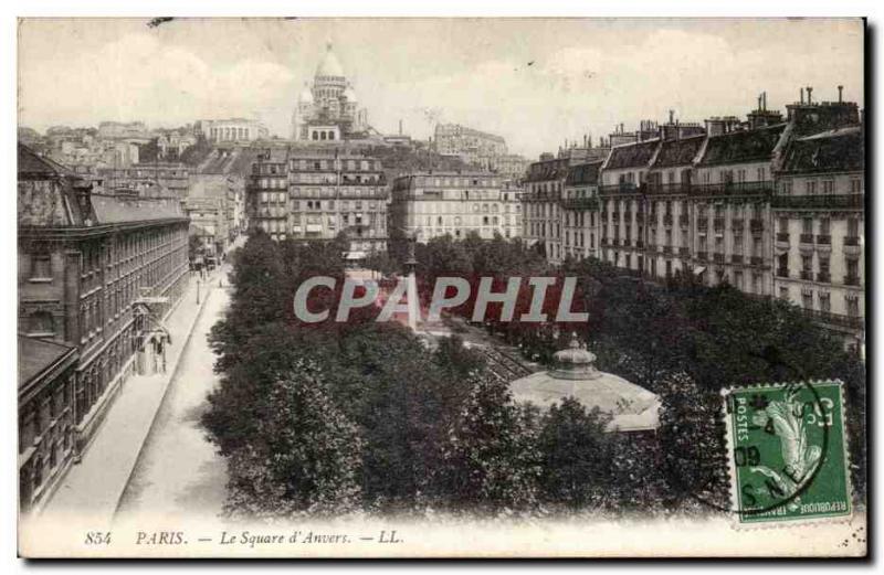 Paris - 18 - The Square d & # 39Anvers - Basilica of Sacre Coeur in Montmartr...