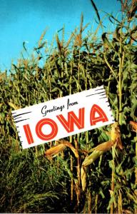 Greetings From Iowa The Tall Corn State