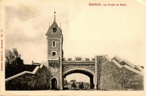 Canada - Quebec. Quebec City. La Porte de Kent