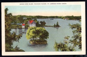 Canada Ontario BONNIE VIEW ISLAND Thousand Islands pm ~ WB