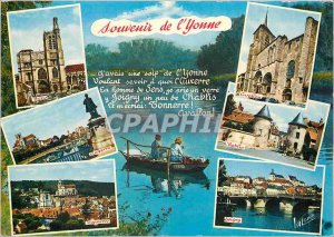 Modern Postcard Souvenir of the Yonne