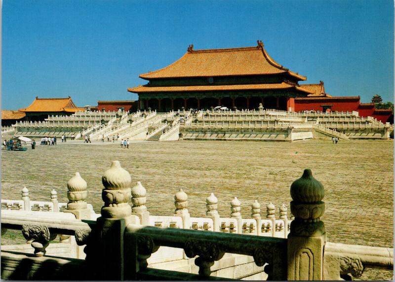 The Hall of Supreme Harmony China Unused Postcard F6