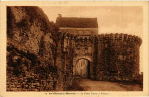 CPA Avallonnais-Morvan - La Porte Neuve a Vezelay FRANCE (960612)
