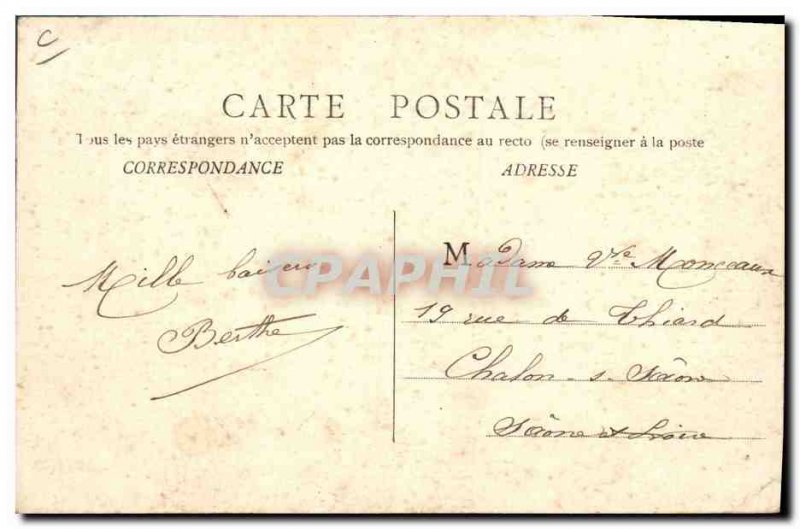Old Postcard Autun Funerailes St Cardinal Perraud February 15, 1906
