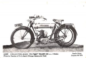 1914 Baby Triumph 225c.c. 2 stroke Collector Bikes Unused 