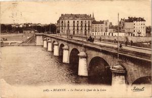 CPA ROANNE Le Pont et le Quai de la Loire (339118)