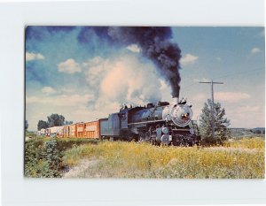 Postcard Circus Train, Southern Railway's #4501, Madison, Wisconsin