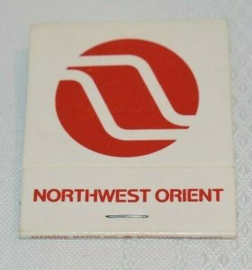 Northwest Orient Railroad Advertising 20 Strike Matchbook