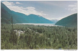 Aerial View, Town Site, STEWART, British Columbia, Canada, PU-1970