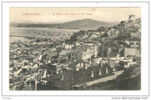 A Bird's eye View of the Town, Gibraltar, Europe,00-10s