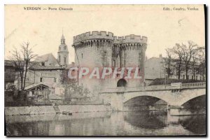 Old Postcard Verdun Porte Chausse