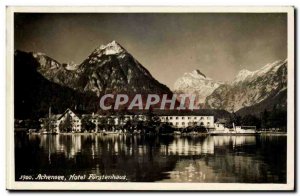 Austria Austria Old Postcard Achensee Hotel Furstenhaus