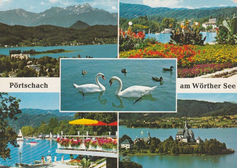 PORTSCHACH AM WURTHER SEE, Austria - Vintage POSTCARD