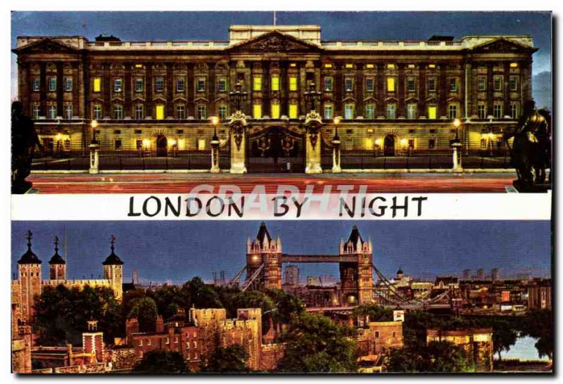 Postcard Modern London Great Britain London The tower of london and tower bri...