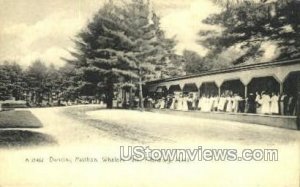 Dancing Pavilion, Whalom Park - Fitchburg, Massachusetts MA Postcard