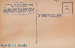 Postcard Wilbur Clark's Desert Inn Las Vegas Nevada NV