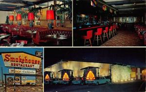 Phoenix Arizona Smokehouse Restaurant Multiview Vintage Postcard K38148