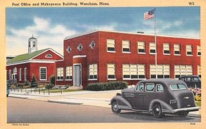 Post Office & Makepeace Building in Wareham, Massachusetts