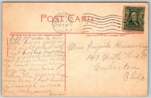 Columbus Ohio 1908 Postcard The Spring Ohio State University