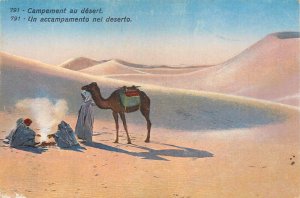 Egypt bedouin desert camping site camel native ethnic traditions