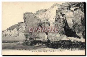 Old Postcard La Bernerie Sphinx