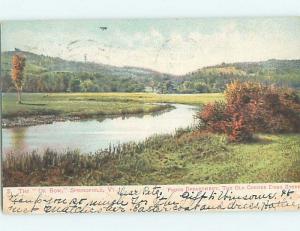 Pre-1907 THE OX BOW RIVER Springfield Vermont VT A1459