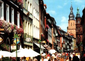 Pedestrian Precinct,Heidelberg,Germany BIN